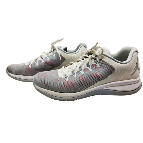 Nike Air Lunarlon Mens Flight 23 Leather and Mesh Sneakers. main image 5